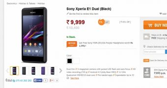 Sony Xperia E1 Dual now available in India