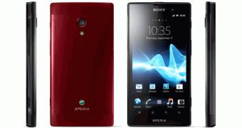 Red Xperia ion