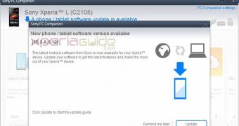 Xperia L receives new firmware update