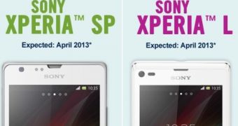 Sony Xperia SP and Xperia L Coming to the UK in April