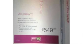Mobilicity price card