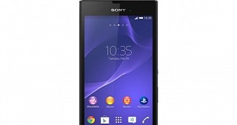Sony Xperia T3 frontal image