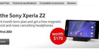 Sony Xperia Z2 offer in New Zealand