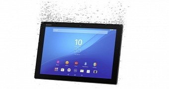 Sony Xperia Z4 Tablet is a waterproof device