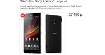 Xperia ZL now on pre-order in Russia