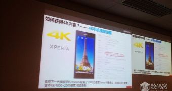 Xperia i1 Honami to sport 4K video recording