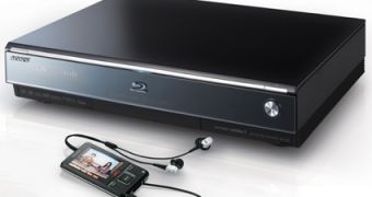 Sony's BDZ-A70 Blu-Ray burner comes with a built-in HDD