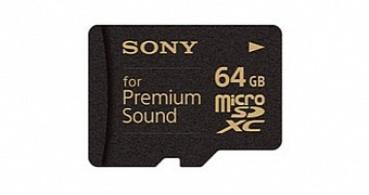 Sony 64GB microSDXC card