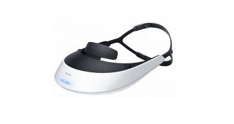 One of Sony's current headmounted displays