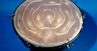 One of the two new devices creates standing waves between tiny drums