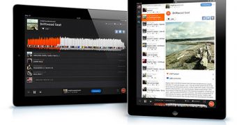 SoundCloud on the iPad