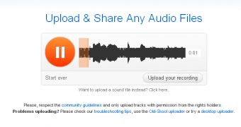 SoundCloud Introduces Browser Recording and an iPhone App