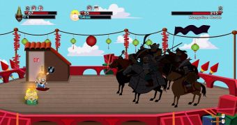 Mongol battle