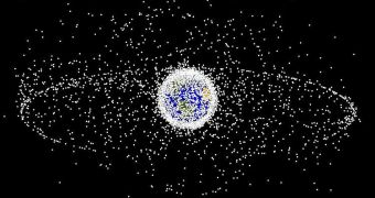 Space Junk Model Sees Centuries into the Future