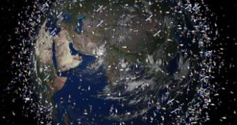 Debris in Earth's orbit