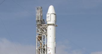 Falcon 9 at SLC-40, on April 14, 2014