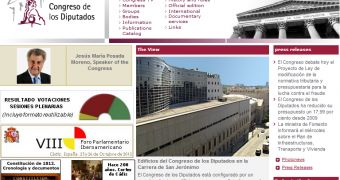 Anonymous threatens to attack the site of the Spain's Congress of Deputies