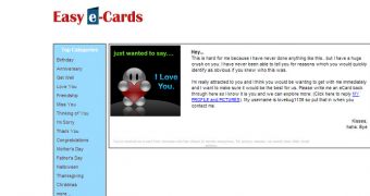 Spam Alert: You Have Received an E-Card from LoveBug
