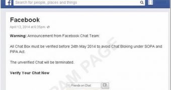 Spammers Hijack Facebook Accounts with the Aid of Fake Chat Verification Posts