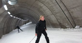 Torsby indoor ski tunnel; Barcelona could soon welcome a giant green ice-skating and ski dome