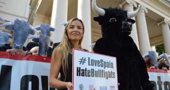 Spanish model Elen Rivas does not want bullfighting to be considered a part of Spain's cultural heritage