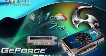 Sparkle unveils a 2GB GeForce GTX 460 graphics card