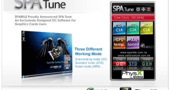 SPA Tune overclocking tool for GeForce graphics cards