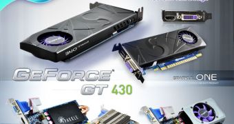 Sparkle shows off its own GT 430 cards