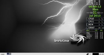 SparkyLinux desktop