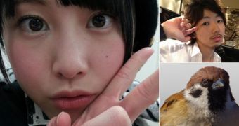 “Sparrow Face” draws viral buzz in Japan
