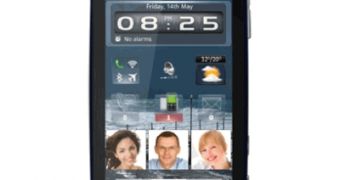 Sony Ericsson Vivaz with SPB Mobile Shell