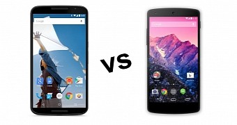 Motorola Nexus 6 vs. LG Nexus 5