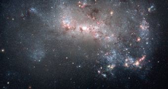 Cosmic fireworks in the NGC 4449 dwarf galaxy