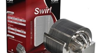Spire Swirl CPU cooler unveiled