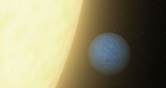 Spitzer Detects Super-Earth Around Distant Star