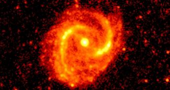 This is just one of the over 200 infrared images produced by Spitzer that will be released throughout 2012