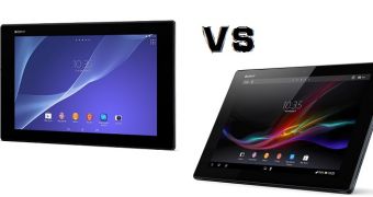 Sony Xperia Z2 Tablet vs. Sony Xperia Tablet Z comparison