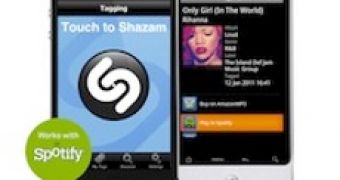 Shazam and Spotify team on mobile music services