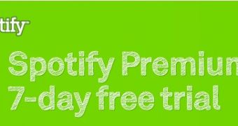 Spotify offers a 7-day trial for its Premium account