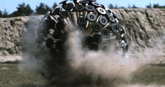 Wind-powered device detonates landmines in war zones
