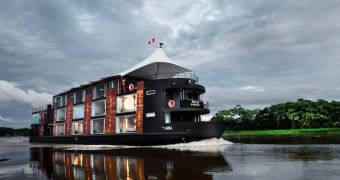Floating eco-hotel promises an environmentally-friendly cruise along the Amazon River