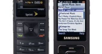 Sprint's UpStage music dedicated phone