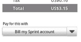 Sprint launches Carrier Billing in Android Market
