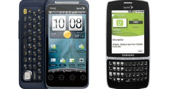 HTC EVO Shift 4G and Samsung Replenish