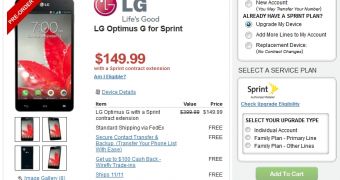Sprint’s Optimus G Available at $149.99 (116 Euro) via Wirefly