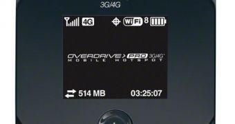 Sprint's Overdrive Pro 3G/4G Mobile Hotspot