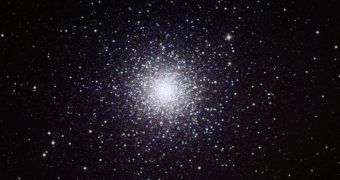 Star cluster gets kicked out of its own galaxy