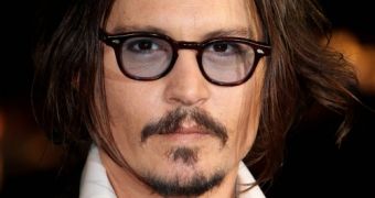 Johnny Depp at the London premiere of “Alice in Wonderland”