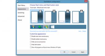 StartIsBack will only work on Windows 8
