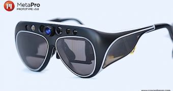 Meta Pro augmented reality glasses